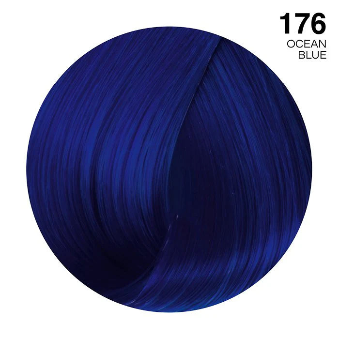 ADORE SEMI PERMANENT HAIR COLOUR OCEAN BLUE#176 118ML
