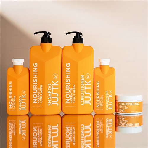 JUSTK Keratin & Collagen Nourishing Conditioner 1L