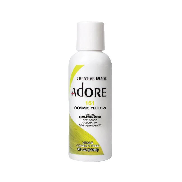 ADORE SEMI PERMANENT HAIR COLOUR COSMIC YELLOW #161 118ML