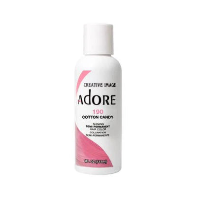 ADORE SEMI PERMANENT HAIR COLOUR COTTON CANDY#190 118ML