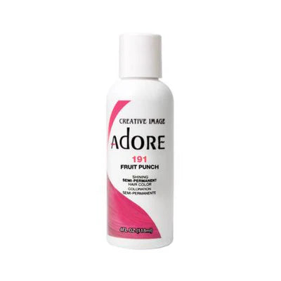 ADORE SEMI PERMANENT HAIR COLOUR FRUIT PUNCH#191 118ML