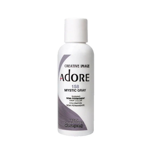 ADORE SEMI PERMANENT HAIR COLOUR MYSTIC GREY#158 118ML