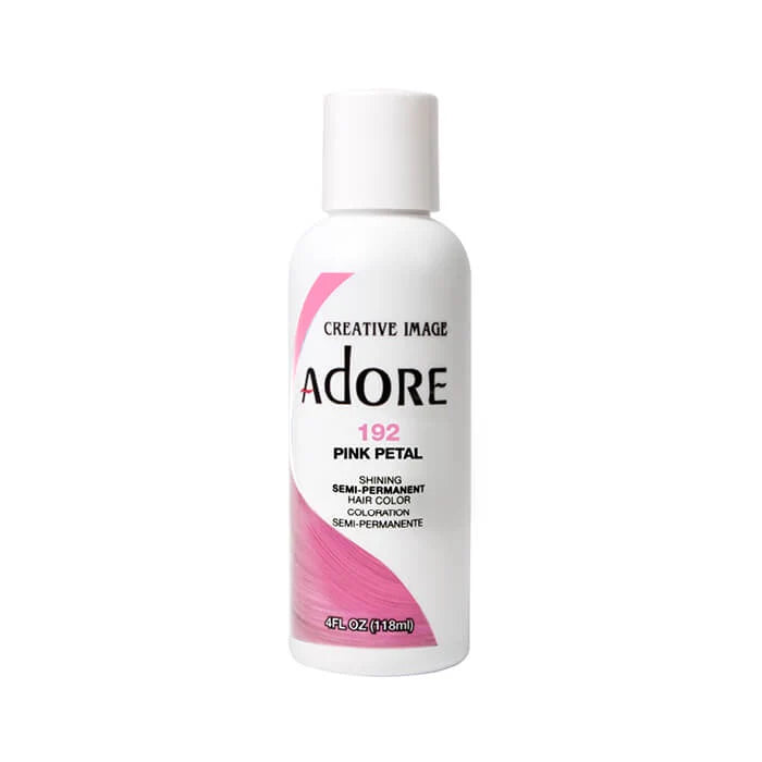 ADORE SEMI PERMANENT HAIR COLOUR PINK PETAL#192 118ML