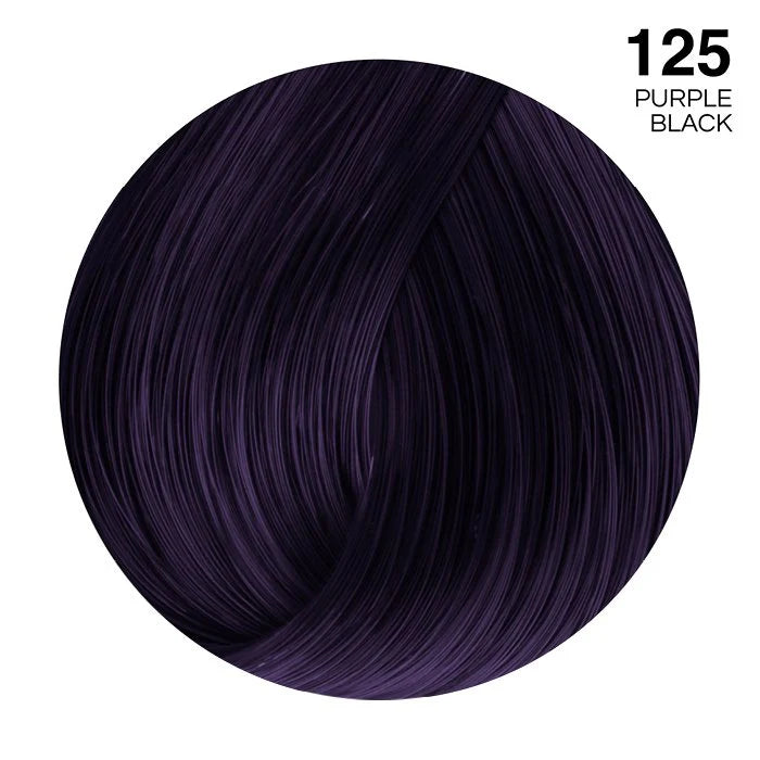 ADORE SEMI PERMANENT HAIR COLOUR PURPLE BLACK#125 118ML