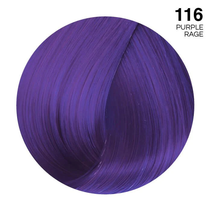 ADORE SEMI PERMANENT HAIR COLOUR PURPLE RAGE#116 118ML