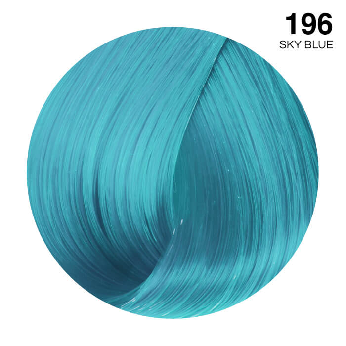 ADORE SEMI PERMANENT HAIR COLOUR SKY BLUE#196 118ML