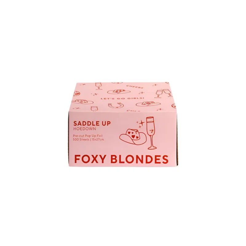 FOXY BLONDES POP UPS ALL PATTERENS Pre Cut Foil 500 Sheets 15 x 27cm