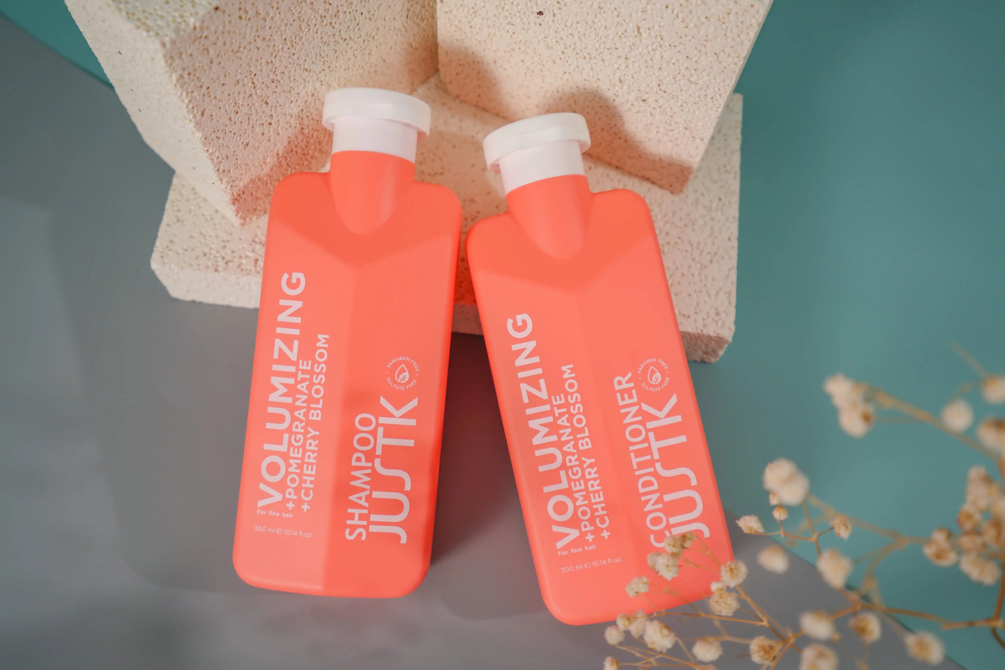 JUSTK Pomegranate & Cherry Blossom Volumizing conditioner 300ml