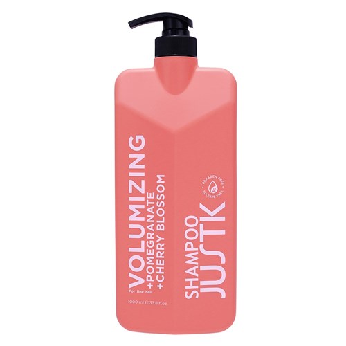 JUSTK Pomegranate & Cherry Blossom Volumizing Shampoo 1L