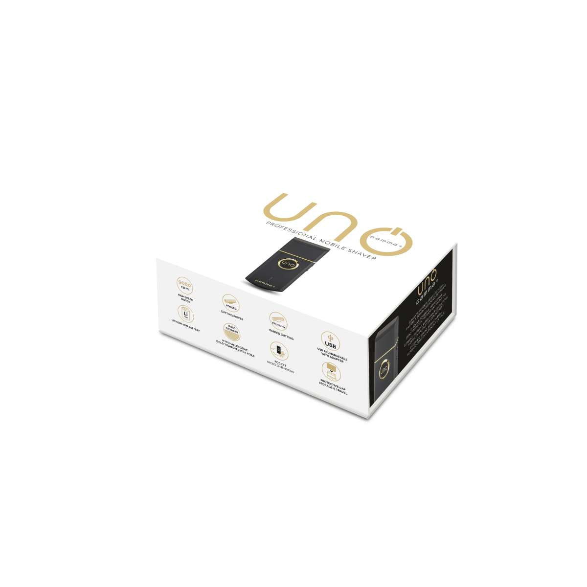 UNO BY GAMMA - CLOSE-CUTTING SHAVER WITH NO IRRITATION